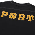 Pass~Port Letterhead Panel Tee - Washed Black