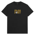 Pass-port Rosa Embroidery T-Shirt Black