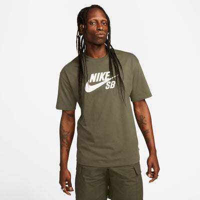 Nike SB Logo T-Shirt Medium Olive