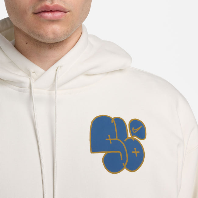 Nike SB Fleece Pullover Skate Hood White
