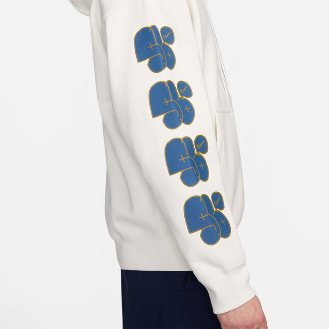 Nike SB Fleece Pullover Skate Hood White