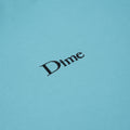 Dime Classic Small Logo Tee Ocean Blue