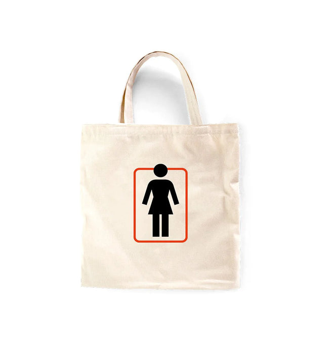 Girl Skateboards unboxed Tote Bag Natural