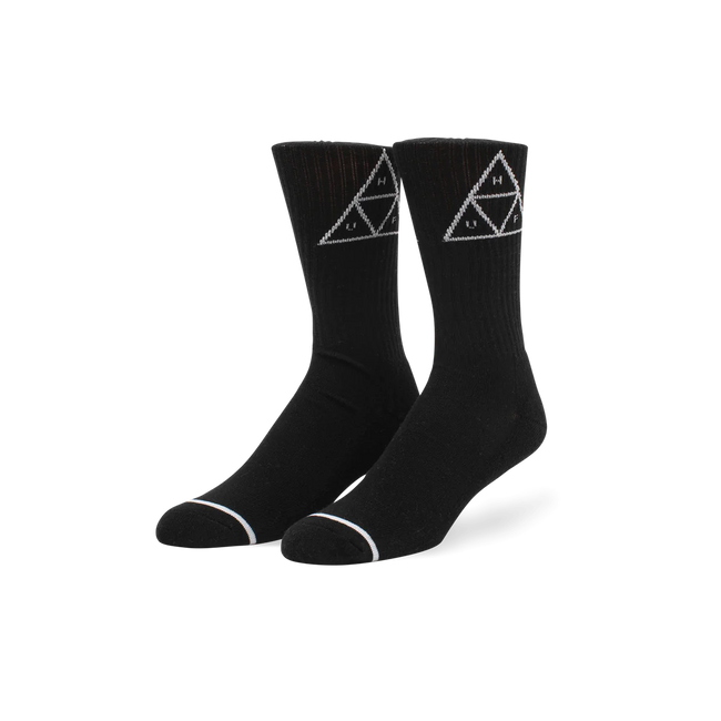 Huf Set Triple Triangle Crew Sock Black
