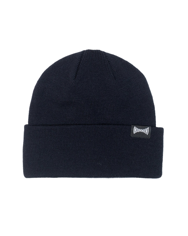 Independent Span Label Beanie Midnight