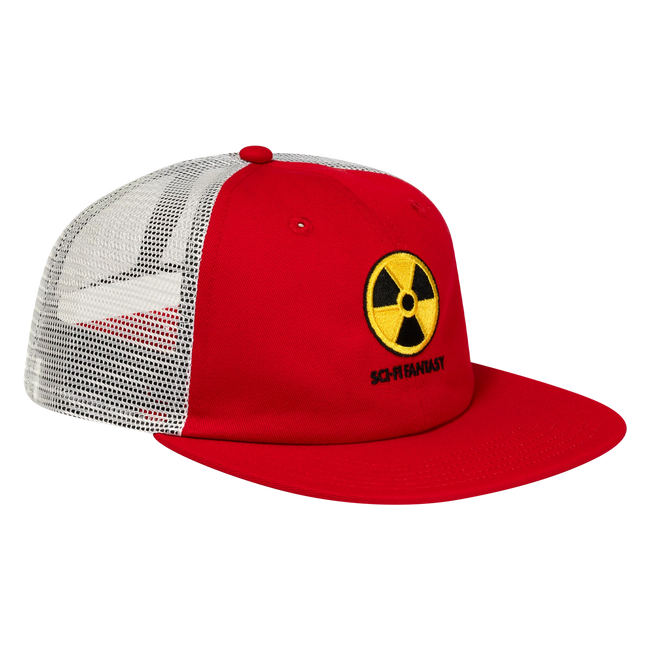 Sci-Fi Fantasy Radioactive Trucker Cap red/White