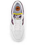 New Balance Numeric 480 PST Shoe White w Purple