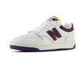 New Balance Numeric 480 PST Shoe White w Purple