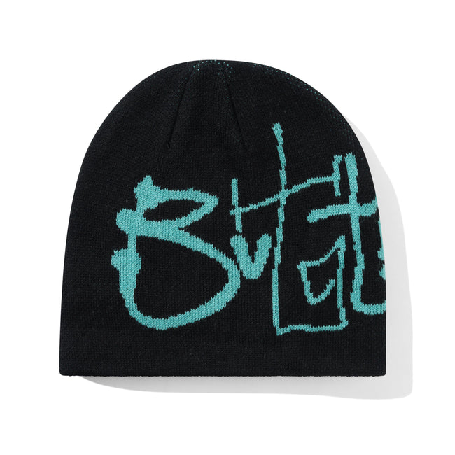 Butter Goods Scribble Skully Beanie Black
