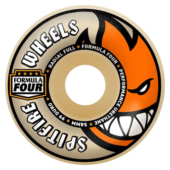 Spitfire Formula Four Wheels Radial Full 99D 54mm