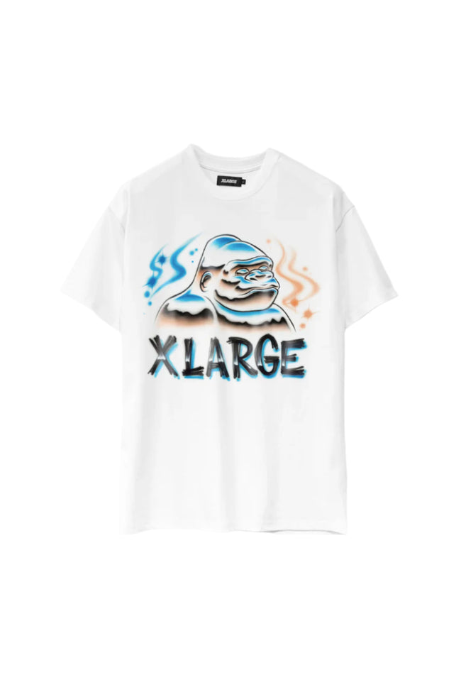 Xlarge Airbrush Tee White