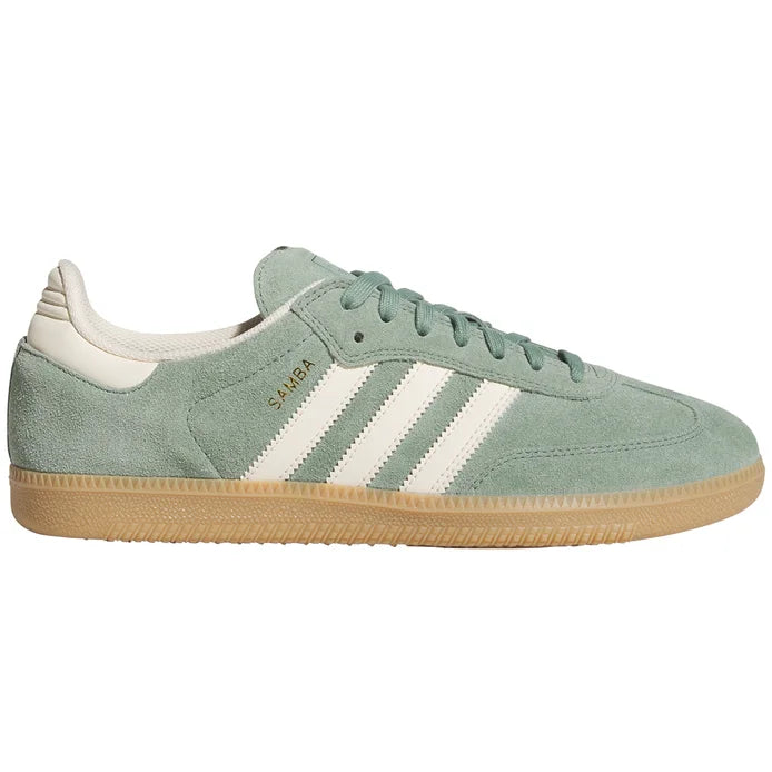 Adidas Samba ADV Green/White/Gold – Embassy chch