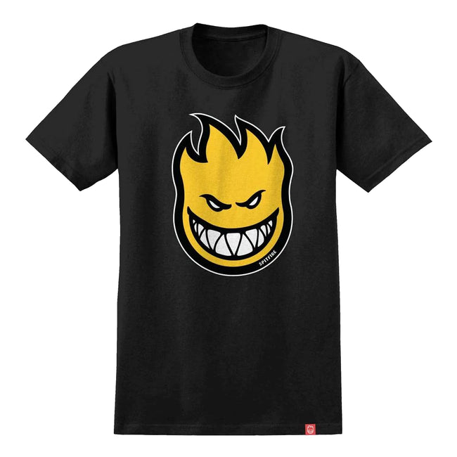 Spitfire Bighead Fill T-Shirt Black/Gold