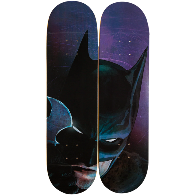 Color Bars X DC COMICS Batman Skateboard Set Of 2 (8.25")