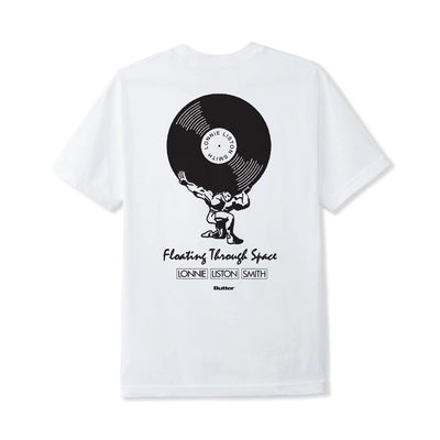 Butter Goods X Lonnie Liston Smith Floating Through Space T-Shirt White