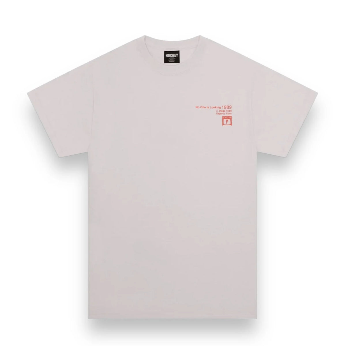 【HOCKEY】NO ONE IS LOOKING TEE ICE GREY Hockey No One is Looking T-Shirt Ice Grey – Slam City Skates