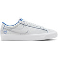 Nike SB Blazer Low Pro GT Premium Shoe (WHITE/GAME ROYAL/WHITE)