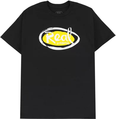 real Natas Oval tee Black