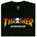 Thrasher X Alien Workshop Spectrum T-Shirt Black