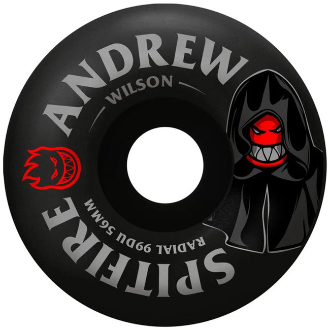 Spitfire Formula Four Andrew Wilson Burn Squad Wheels Radial 99D 56mm Black