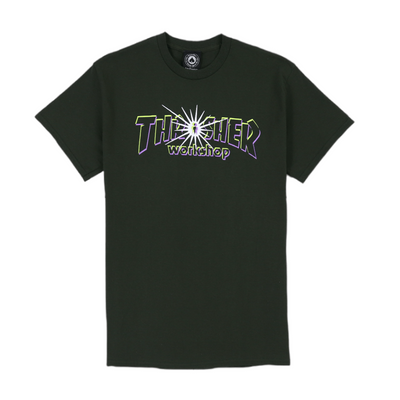 Thrasher X Alien Workshop Nova T-Shirt Forest Green