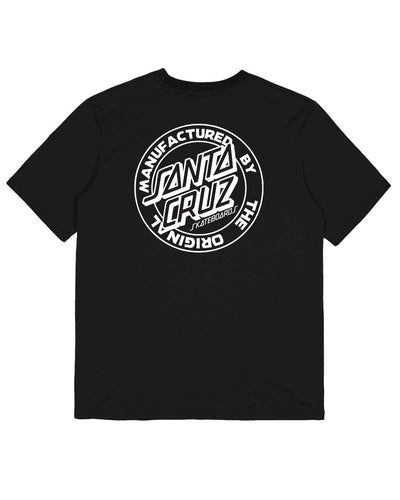 Santa Cruz MFG Dot T-Shirt Black