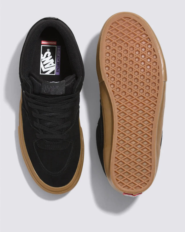 Vans Skate Half Cab Shoe Black/Gum