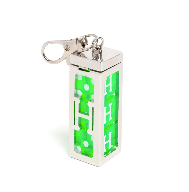 Huf Dice Key Chain Silver