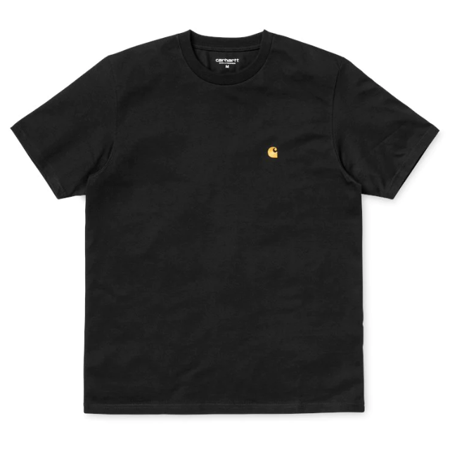 Carhartt WIP Chase T-Shirt Black/Gold