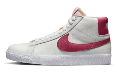 NikeSB Zoom Blazer Mid Iso Shoe White / Sweet Beet