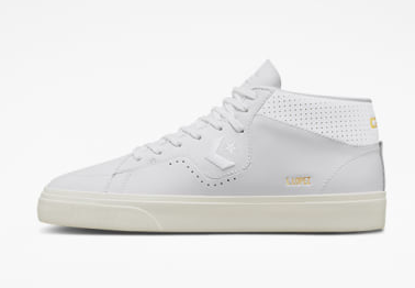 Converse Louie Lopez Pro Leather Mid  Shoe White