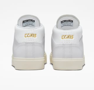 Converse Louie Lopez Pro Leather Mid  Shoe White