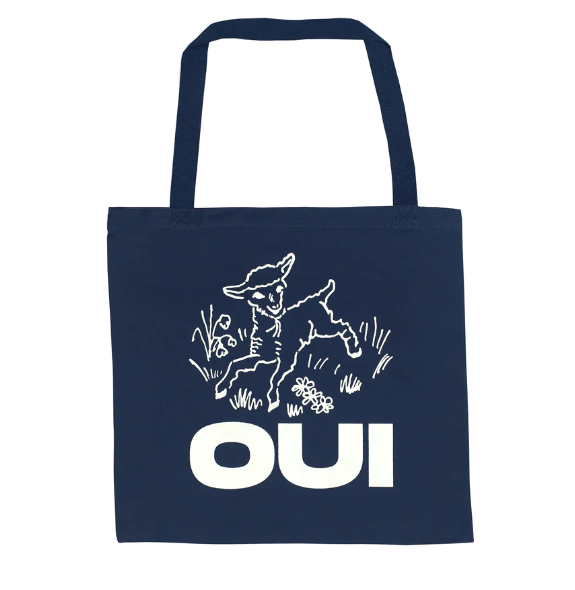 Quasi OUI Tote Bag Navy