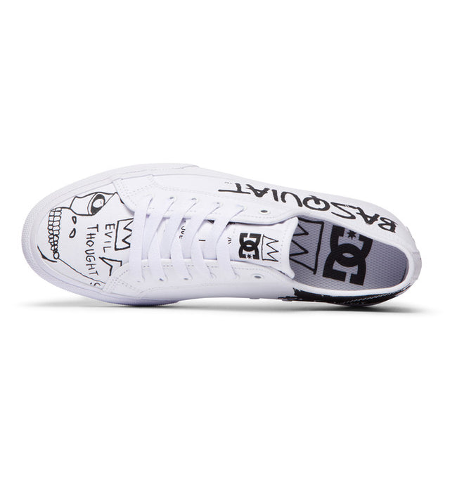 DC x Basquiat Manual White