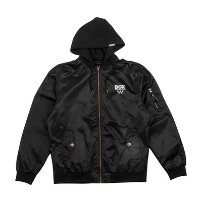 DGK Soldier Bomber Jacket Black