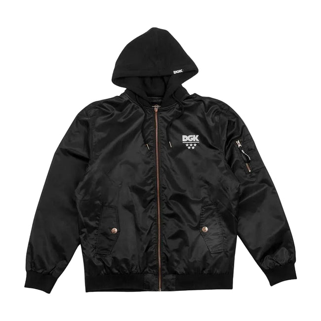 DGK Soldier Bomber Jacket Black
