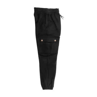 DGK Soldier Fleece Cargo Pants Black