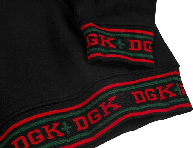 DGK Bravo Custom Hooded Fleece Black