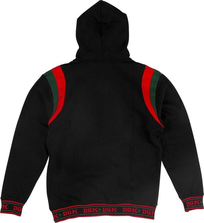 DGK Bravo Custom Hooded Fleece Black