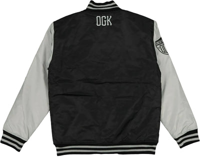DGK Underdogs Stadium Jacket Black/Grey
