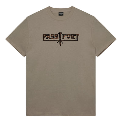 Pass~Port Screwed T-Shirt Khaki