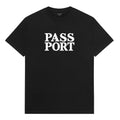 Pass~Port Official Stacked T-Shirt Black