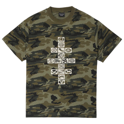 Pass~Port Kollaasi T-Shirt Woodland Camo