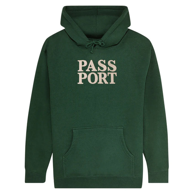 Pass~Port Official Stacked Hoodie Forest Green