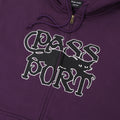 Pass~Port Slinkin' Zip Hoodie Eggplant