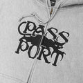 Pass~Port Slinkin' Zip Hoodie Ash