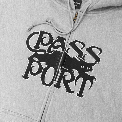 Pass~Port Slinkin' Zip Hoodie Ash