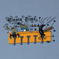 Passport Closin' Time Tee Washed Out Blue