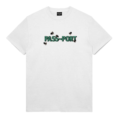 Pass~Port Wot Flies T-Shirt White