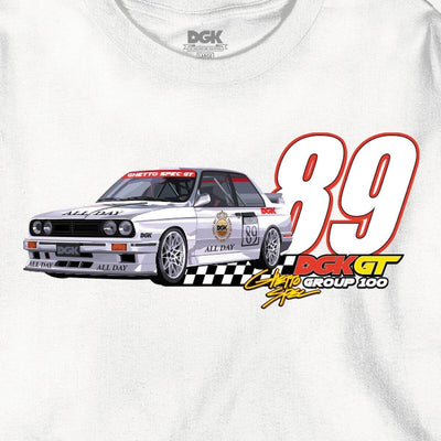 DGK GT89 L/S Tee White